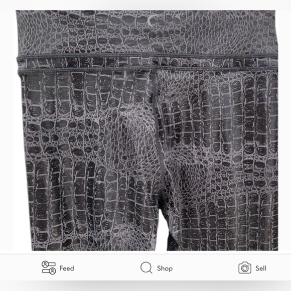 Zyia Grey Armour Full Length Light n Tight Leggings 6-8 - Picture 5 of 6